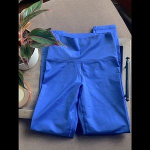 Aerie Play high-waisted Shine Legging in blue, Small